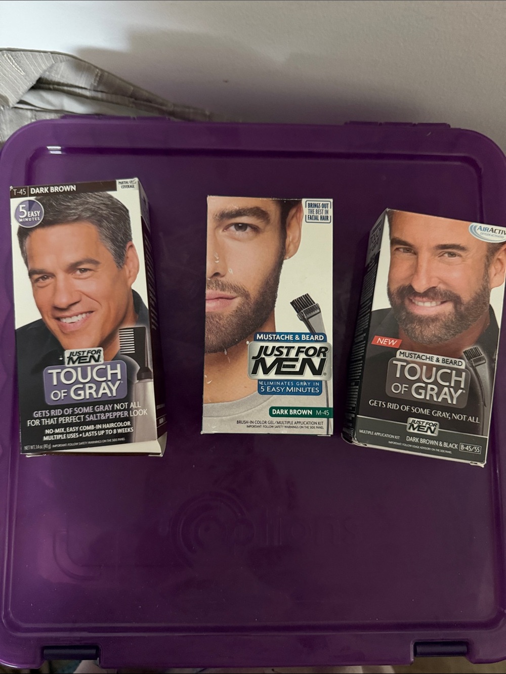 3 Men’s Gray Hair Coloring Kits